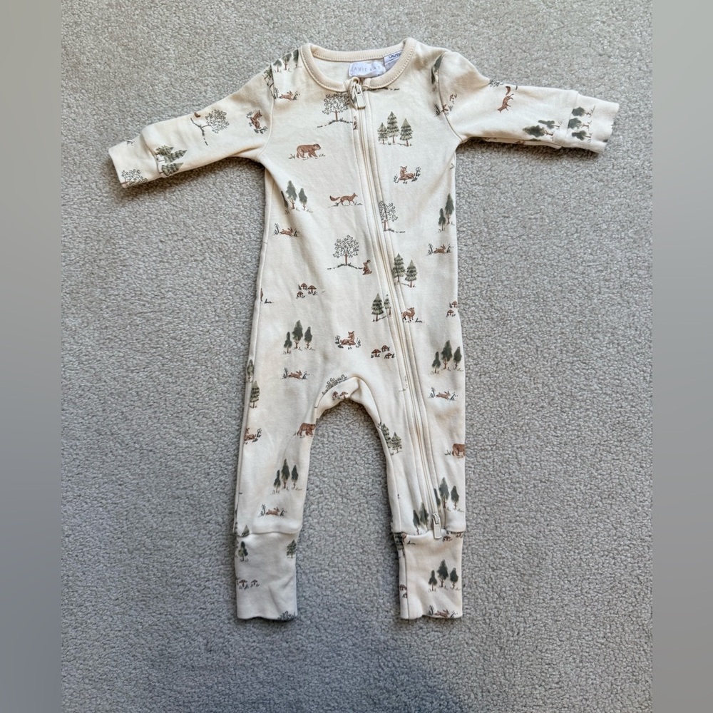 Jamie Kay Reese Onepiece Pine Forest Friends 0-3m